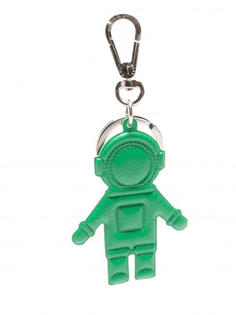 COCCINELLE ASTRONAUTA Breloc din piele și metal ALIEN VERDE - Portchei