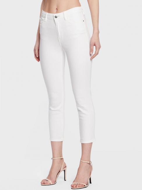 GUESS 1891 Blugi capri stretch lună de hârtie - Jeans