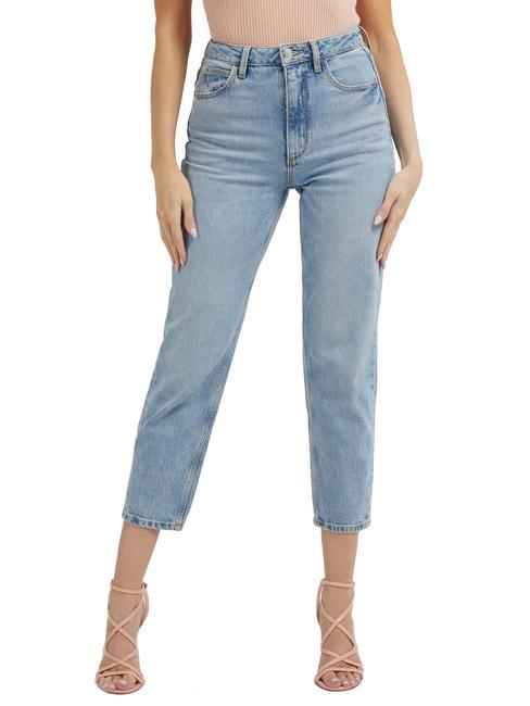 GUESS MOM Blugi relaxați lumină autentică. - Jeans