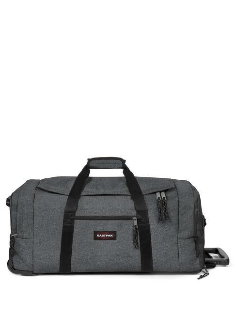 EASTPAK LEATHERFACE M + Geanta cu troler mediu BlackDenim - Trolere semirigide