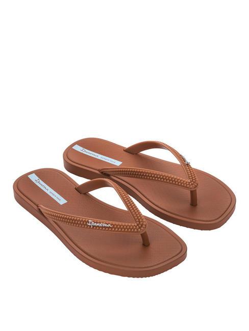 IPANEMA SOLAR Papuci flip-flop maro/maro - Pantofi femei