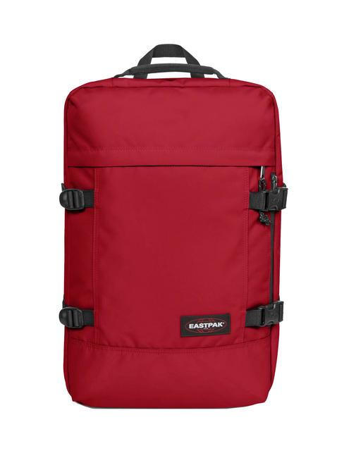 EASTPAK TRAVELPACK  Rucsac de voiaj, suport pc 17". roșu stacojiu - Rucsacuri pentru laptop