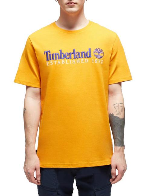 TIMBERLAND ESTABILISHED 1973 Tricou din bumbac cheddar negru wb - tricou