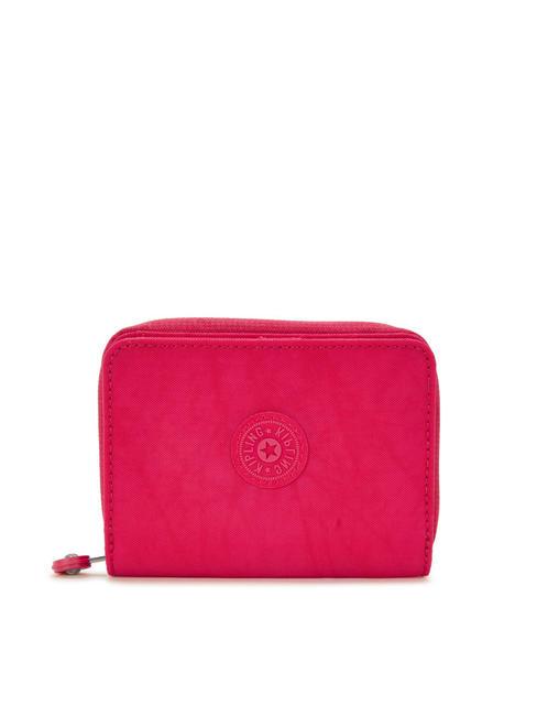 KIPLING MONEY LOVE Portofel cu RFID confetti roz - Portofele femei