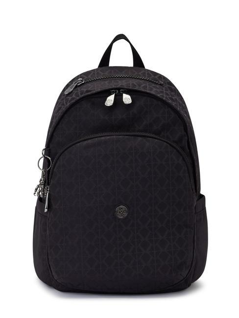 KIPLING DELIA M Rucsac semnătură negru qvc - Genți femei