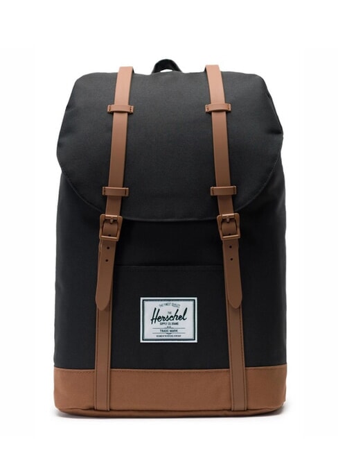 HERSCHEL Rucsacul Linie RETREAT, port de 15 "pentru PC negru / sabrow - Rucsacuri pentru laptop