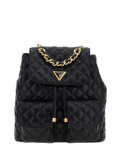 GUESS GIULLY  Rucsac matlasat BLACK - Genți femei