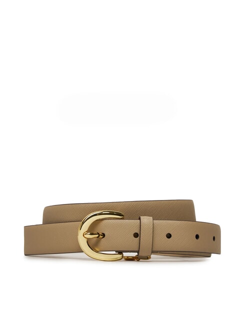 RALPH LAUREN CHARM CLASSIC Curea de piele bronz de mesteacăn - Curele